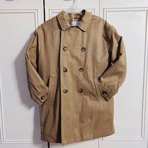 Zara toddler warm coat with sherpa lining